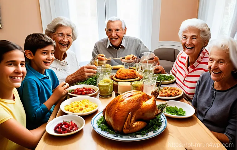 의식적 식사법을 통해 소통의 기회를 만들기 - **Prompt:** A warm and inviting scene of a Portuguese family – parents and two children (around 10 a...